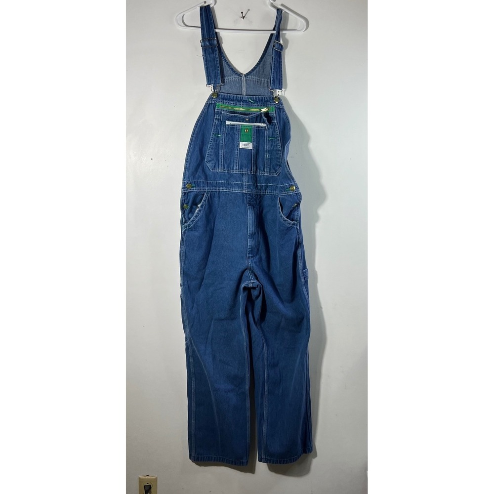 Mens Liberty Denim Overalls Blue 36 x 30 Cotton